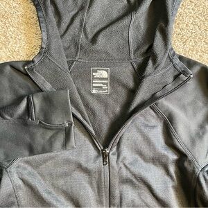 North face jacket coat hood pockets Medium lightweight women’s‎ casual outerwear